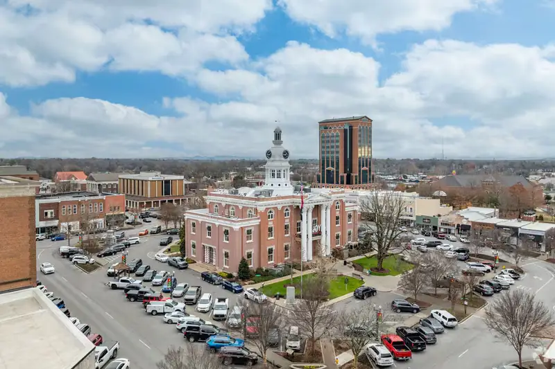 Historic Rutherford County Courthouse in downtown Murfreesboro, TN