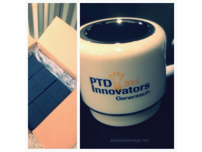 Custom branded promotional product example