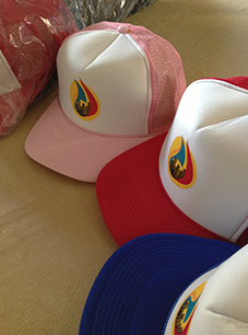 Custom branded hats