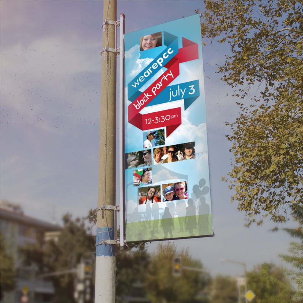 Peninsula Covenant Church street banner mock up