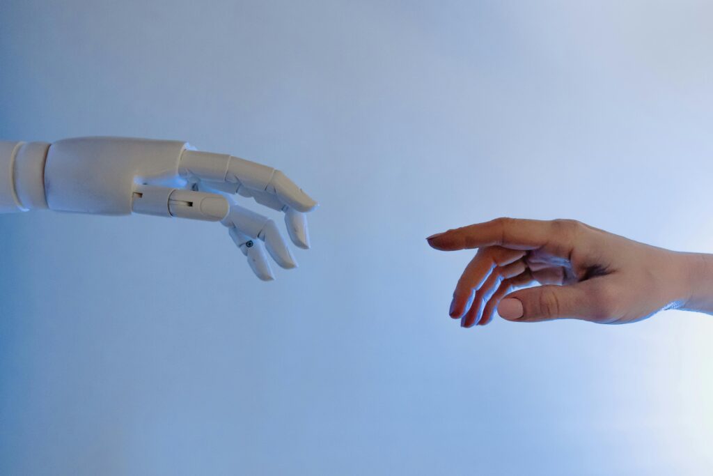 Ai human website feature